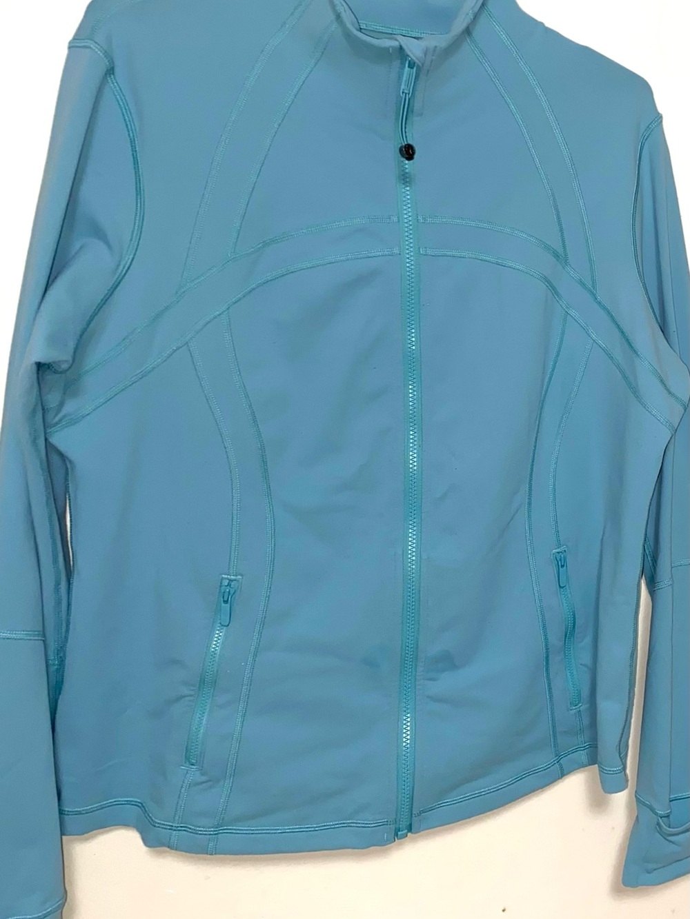 lululemon athletica Light Blue Full-Zip Utility Jacket